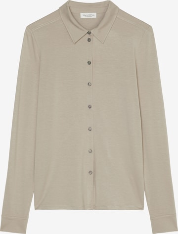 Camicia da donna di Marc O'Polo in beige: frontale