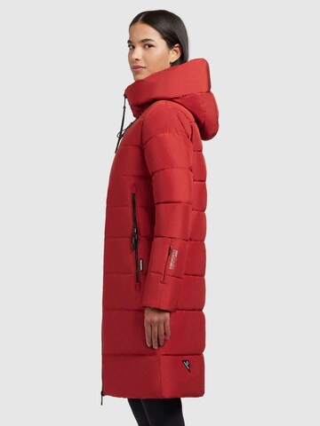 khujo - Sobretudo de inverno ' JILIAS4 ' em vermelho