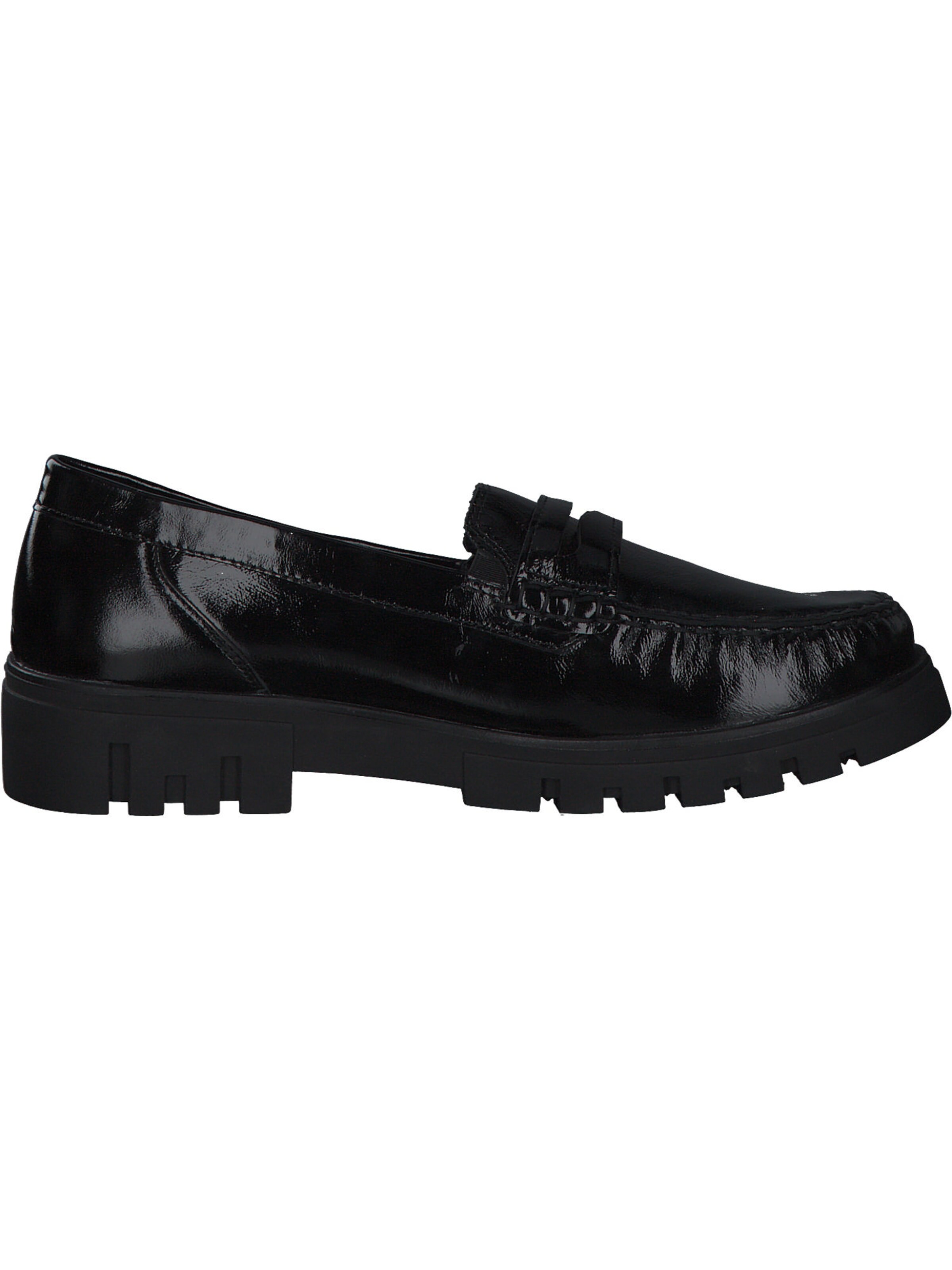 WALDLÄUFER Moccasin 'Serena' in Black
