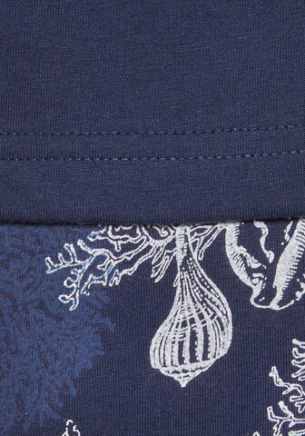 VIVANCE Short Pajama Set in Blue