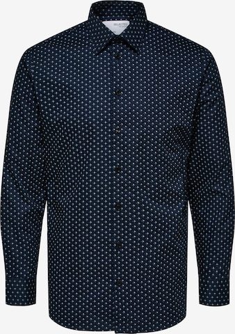 Camicia 'Ethan' di SELECTED HOMME in blu: frontale