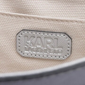 Karl Lagerfeld Schultertasche / Umhängetasche One Size in Grau