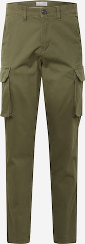 Coupe slim Pantalon SELECTED HOMME en vert : devant