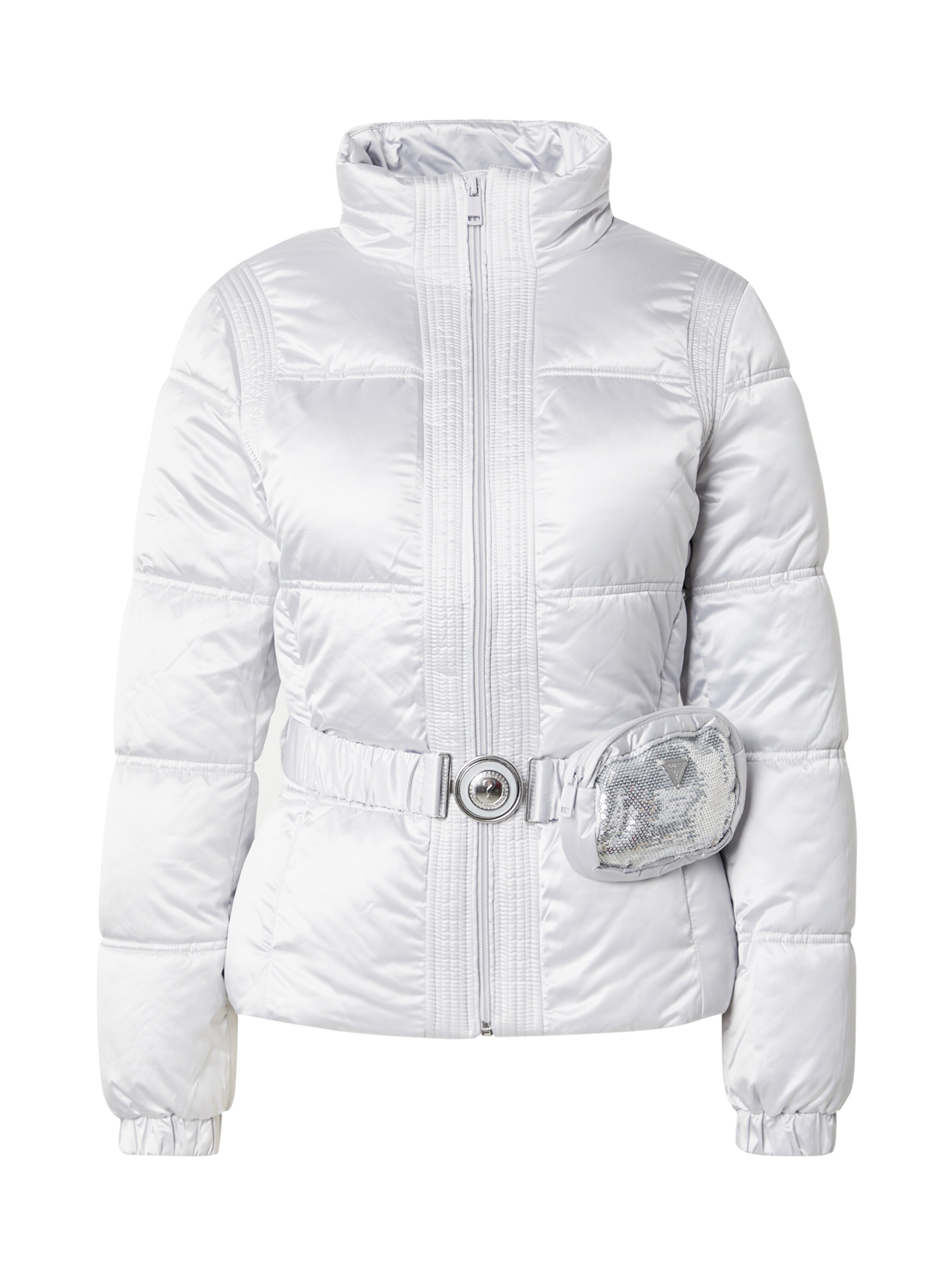 Hot guess white winter jacket Hot Sale