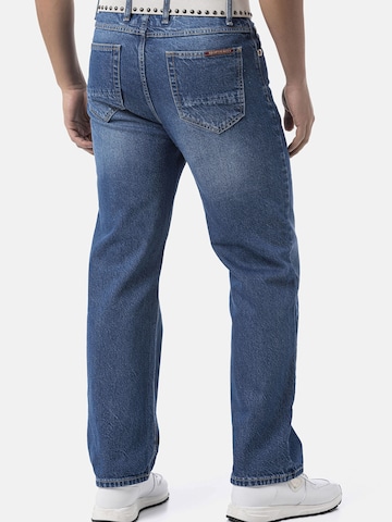 CIPO & BAXX Regular Jeans 'CD903' in Blauw