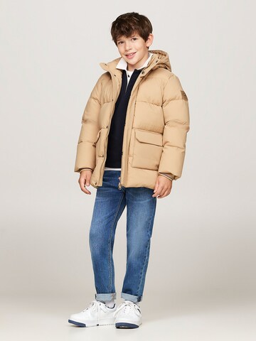 TOMMY HILFIGER Winterjacke in Beige