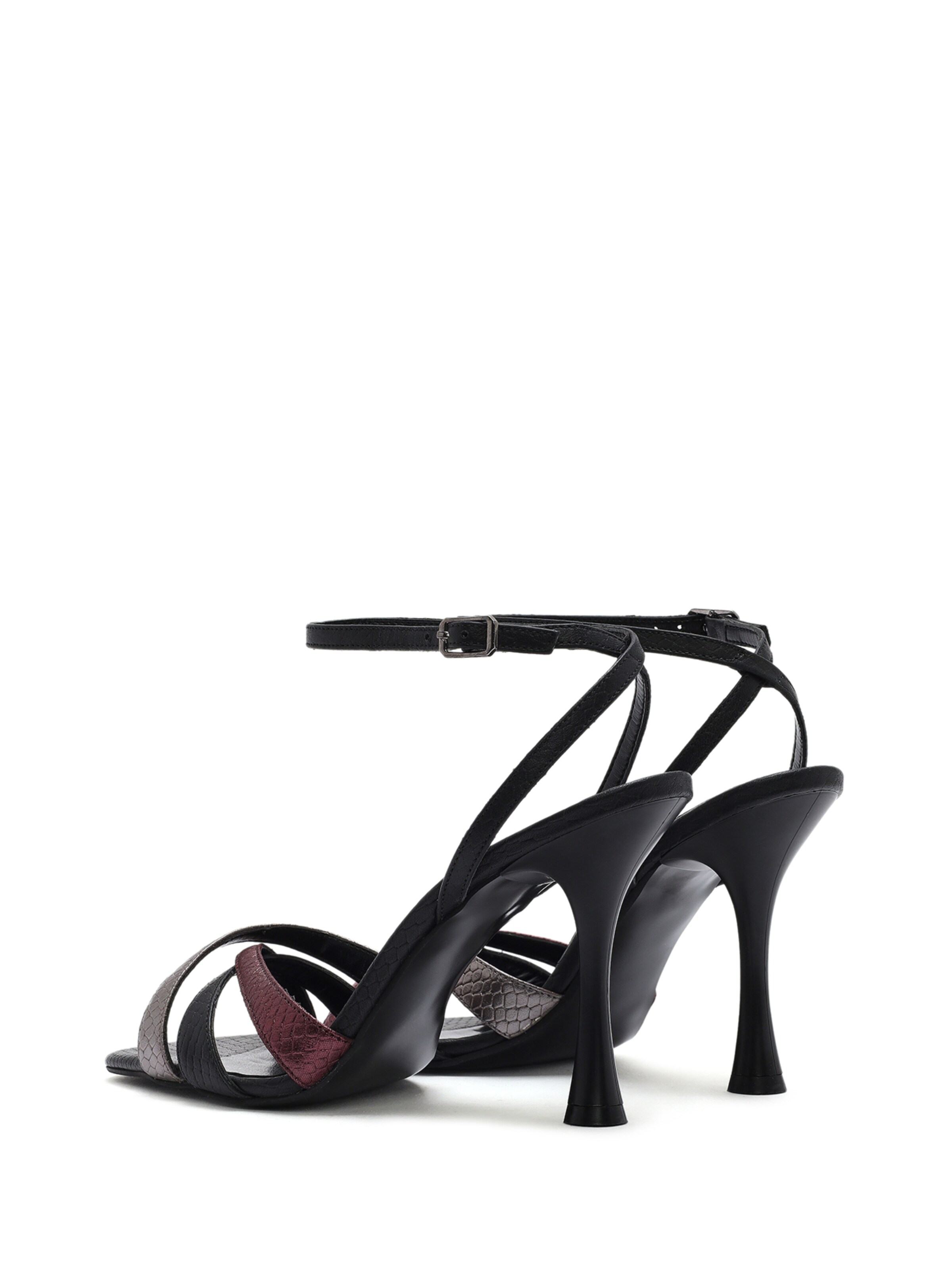 Derimod Riemensandale in Schwarz