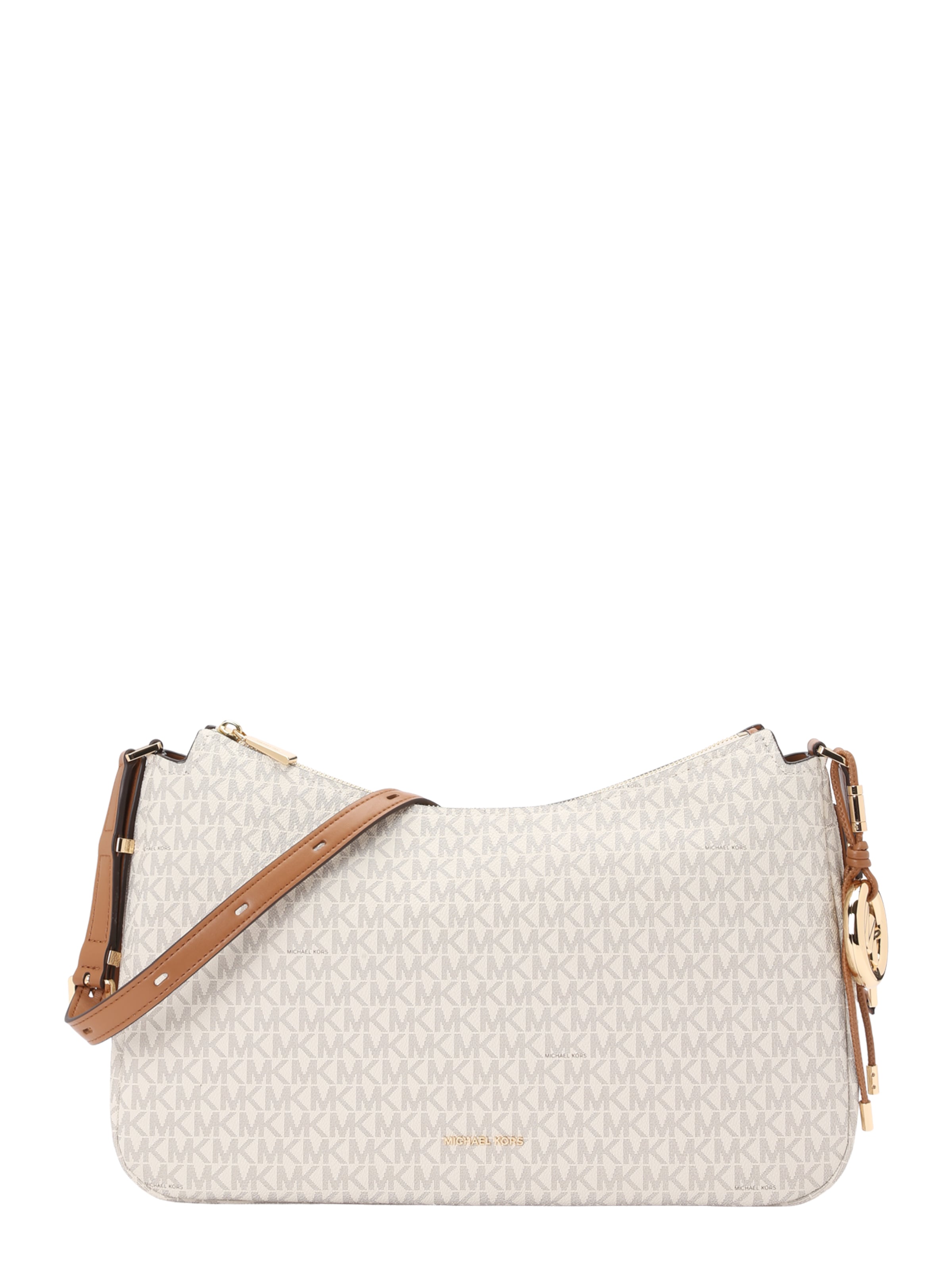 Borsa a spalla di MICHAEL Michael Kors in beige: frontale