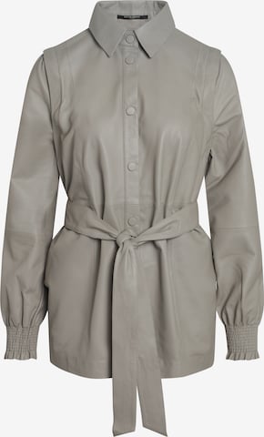 BRUUNS BAZAAR Blouse 'Petrah Mitchell' in Grey: front