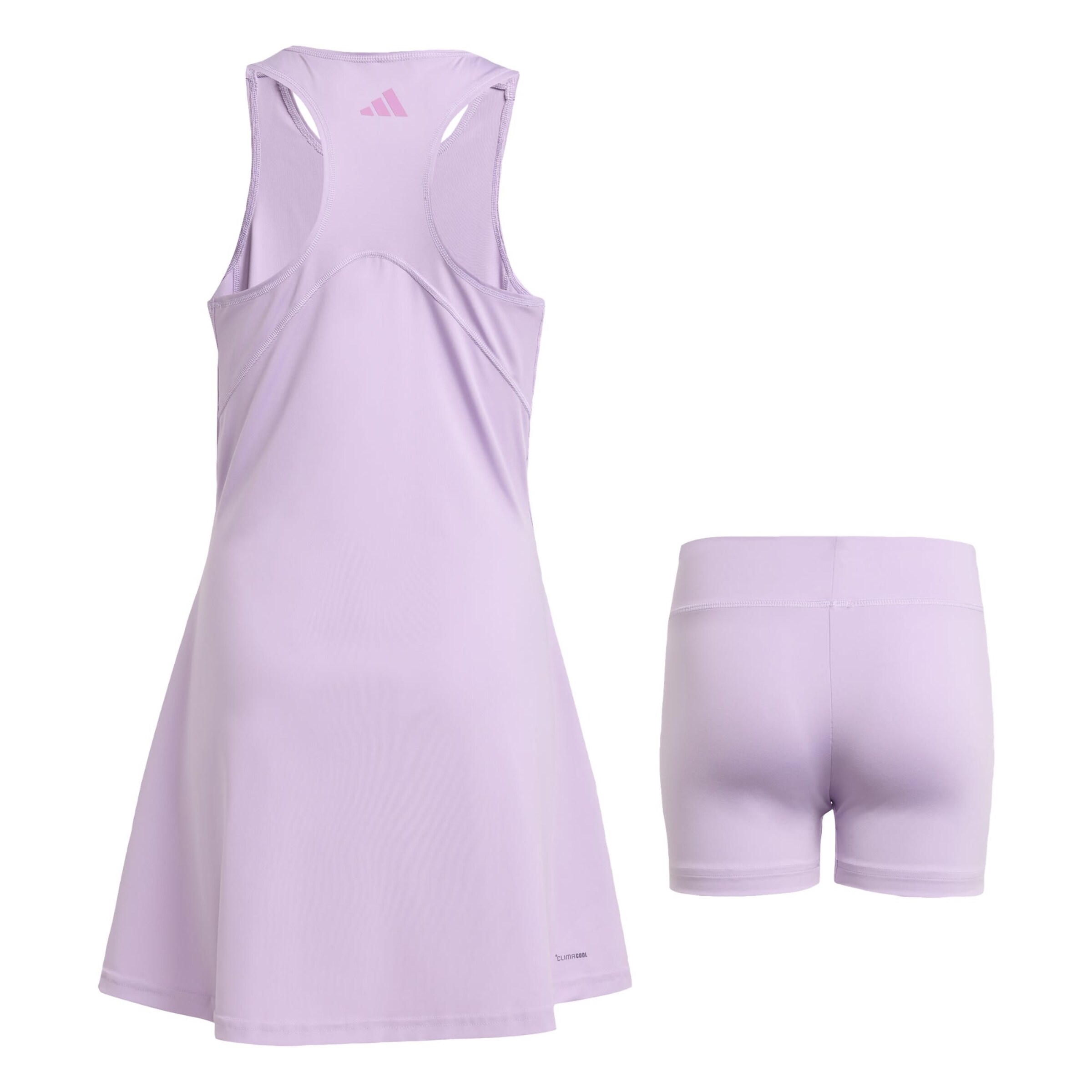 ADIDAS PERFORMANCE Set: Sportkleid und Sportshorts 'Club' in Lila
