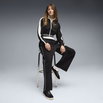 PUMA Regular Sportbroek 'T7' in Zwart