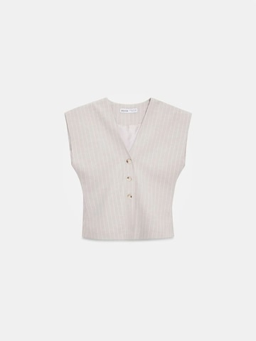 Gilet Dilvin en beige : devant