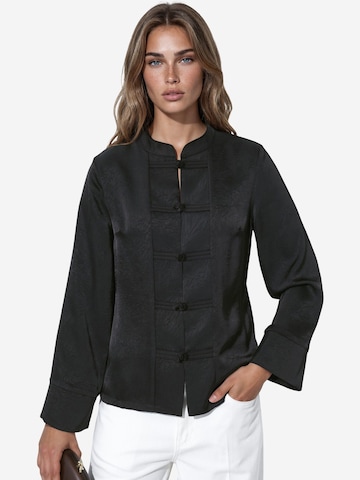 Hiccup - Blusa 'Blusen' em preto: frente