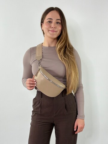 lePelou Gürteltasche 'MILA medium'‌‌‌‌ in Beige