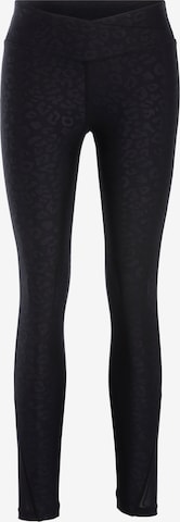 Regular Leggings LASCANA ACTIVE en noir : devant