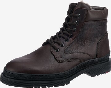 LLOYD Lace-Up Boots 'Hollis' in Brown: front