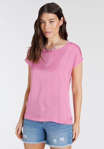 LAURA SCOTT Shirt in Pink: front