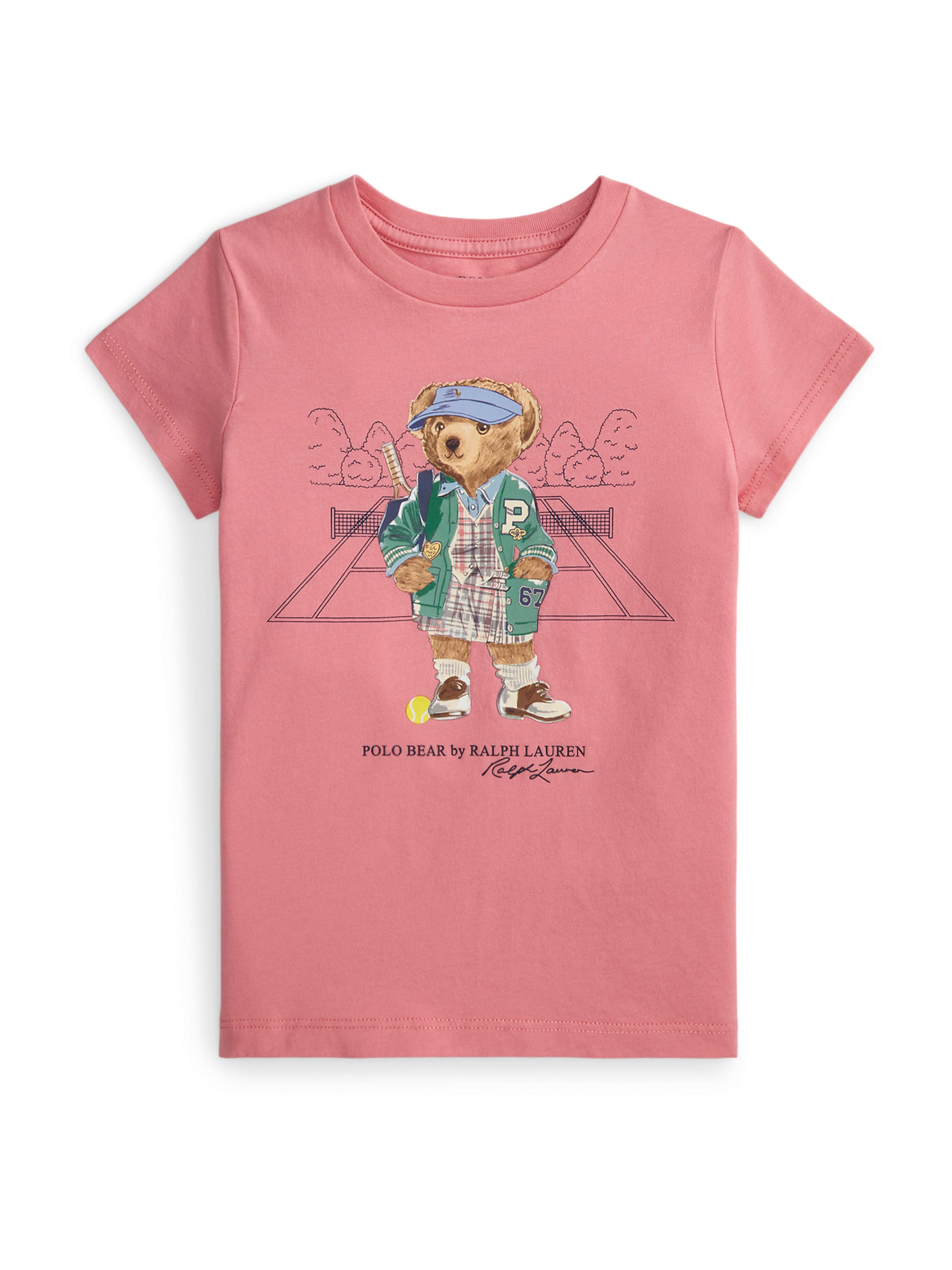 Polo Ralph Lauren T-Shirt in Pink: Vorderseite