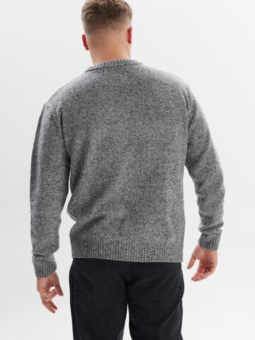 Dxnmxrk Pullover 'DxFolkvar' in Grau