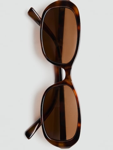 MANGO Sonnenbrille 'JUNCAL' in Braun