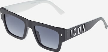 Occhiali da sole di DSQUARED2 in nero: frontale