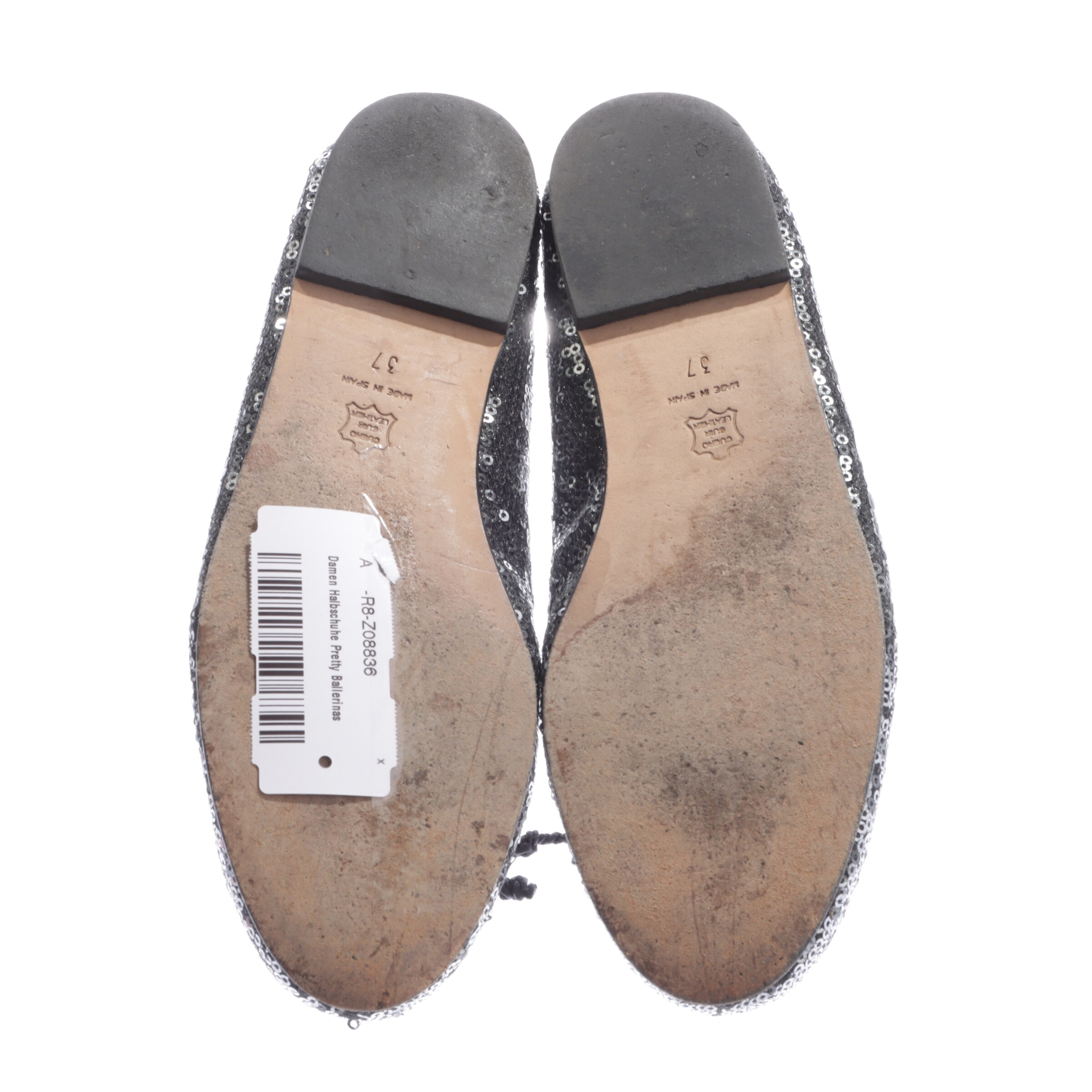 PRETTY BALLERINAS Halbschuhe 37 in Grau