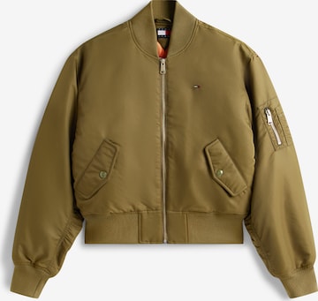 Geacă de primăvară-toamnă 'ESSENTIAL' de la Tommy Jeans pe verde: față