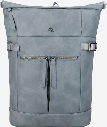 GREENBURRY Backpack 'Fanny' in Blue: front