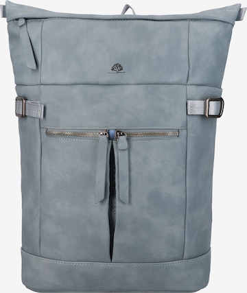 GREENBURRY Rucksack 'Fanny' in Blau: Vorderseite