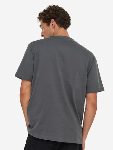 Only & Sons Shirt 'Onsfred' in Grey