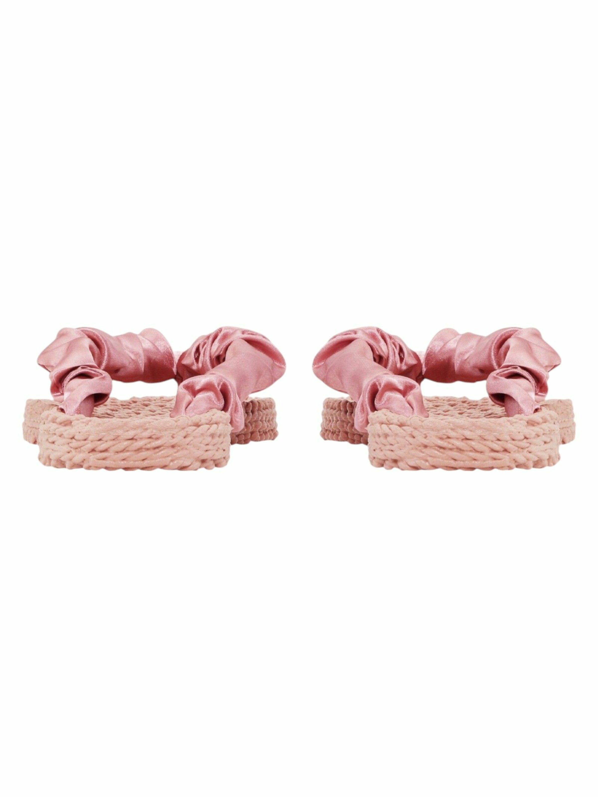 ILSE JACOBSEN T-Bar Sandals in Pink