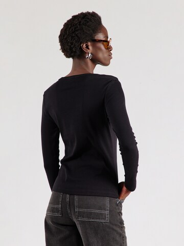 s.Oliver Shirt in Schwarz