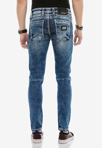 CIPO & BAXX Regular Jeans 'CD588' in Blau