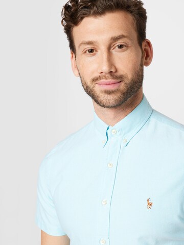 Polo Ralph Lauren Slim Fit Skjorte i blå