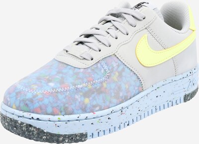Nike Sportswear Zemie apavi 'AIR FORCE 1 CRATER' jauktu krāsu / balts, Preces skats