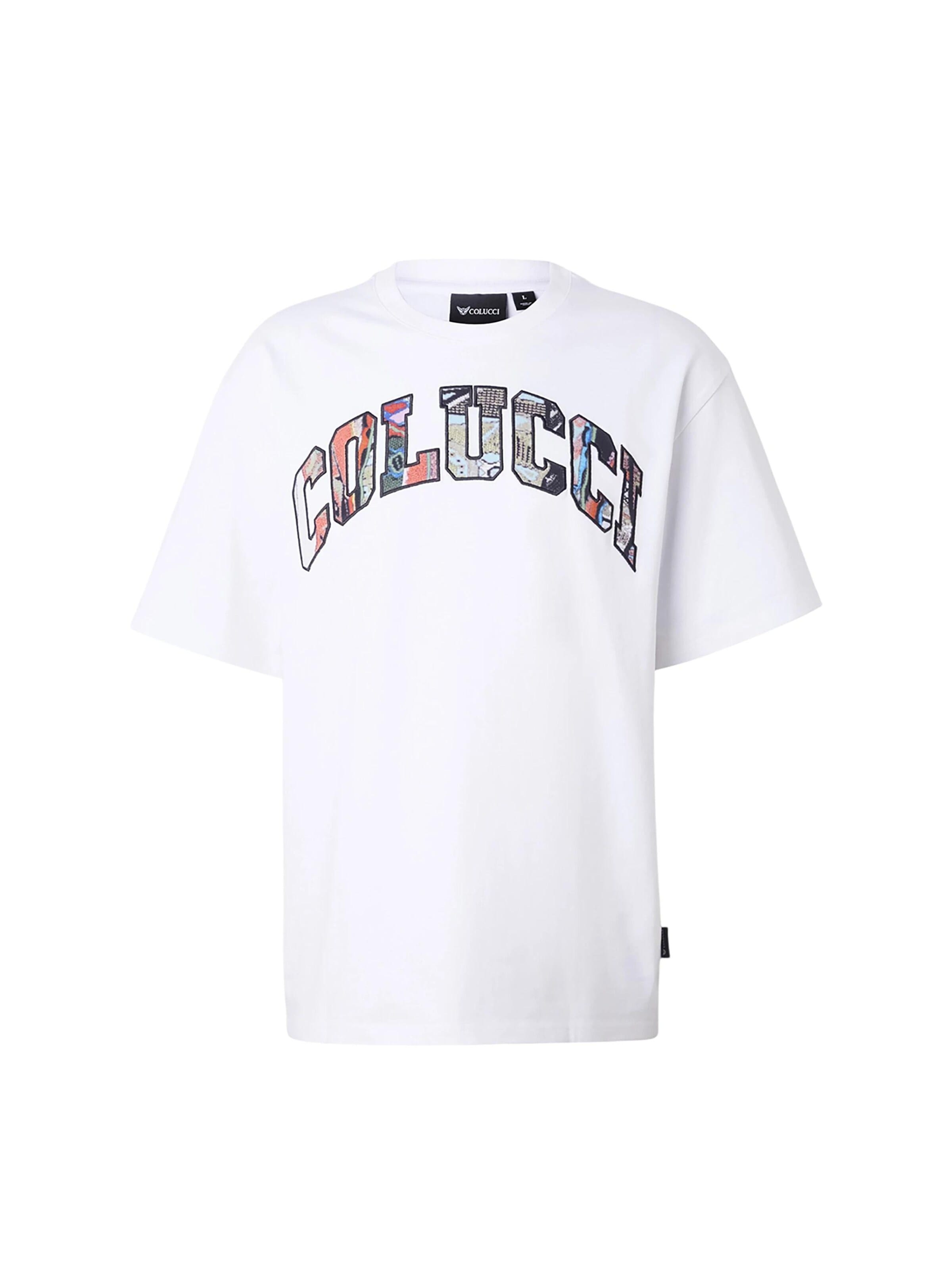 Colucci T-Shirt in Weiß: Vorderseite