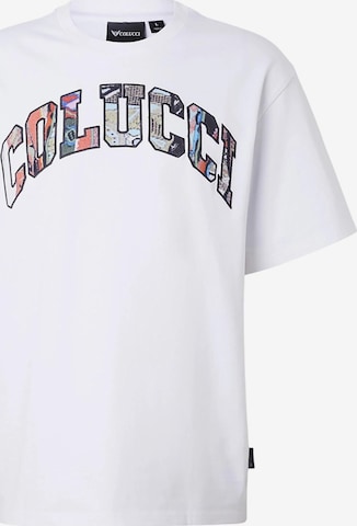 Colucci Shirt in Wit: voorkant