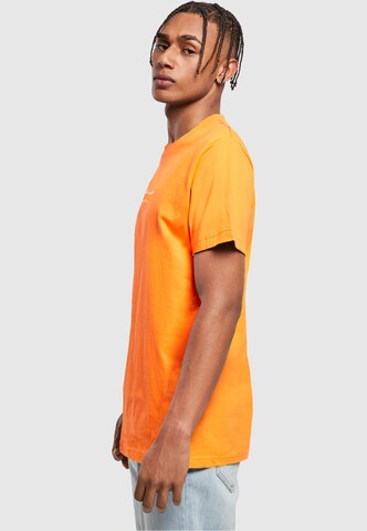 Merchcode Shirt 'Love Yourself First' in Orange