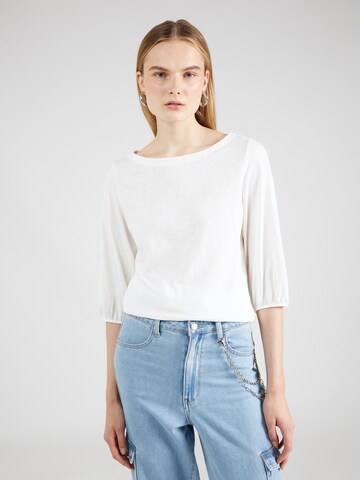 T-shirt s.Oliver en blanc : devant