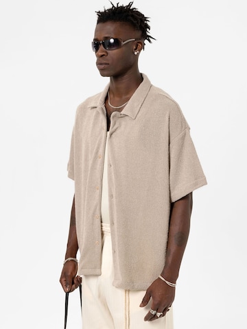 Comfort fit Camicia di VAMOS CLO in beige