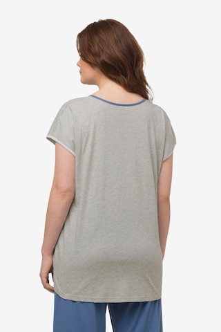 Ulla Popken Pajama Shirt in Grey