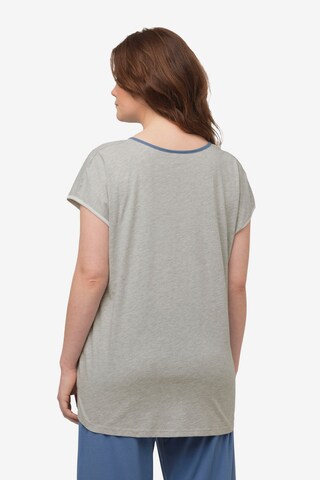 Ulla Popken Schlafshirt (GOTS) in Grau