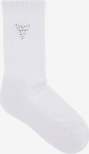 GUESS Socken in silber / weiß, Produktansicht