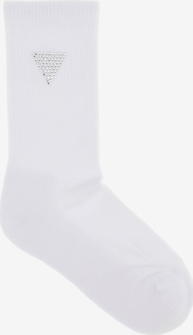 GUESS Socks in White: front