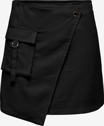 ONLY - Falda 'EMERY' en negro: frente