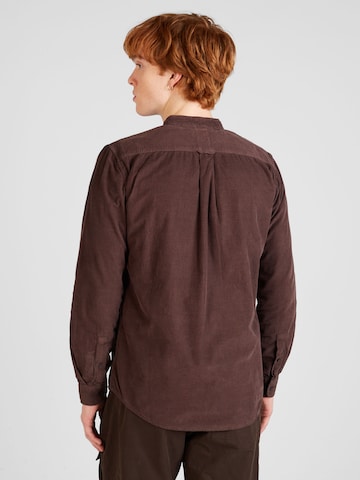 NOWADAYS Regular fit Button Up Shirt in Brown