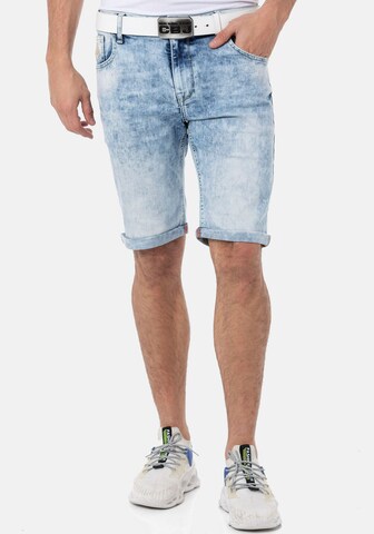 CIPO & BAXX Regular Jeans in Blauw