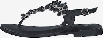 MARCO TOZZI T-Bar Sandals in Black