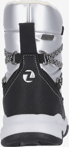 ZigZag Snow Boots 'Turriea' in Silver