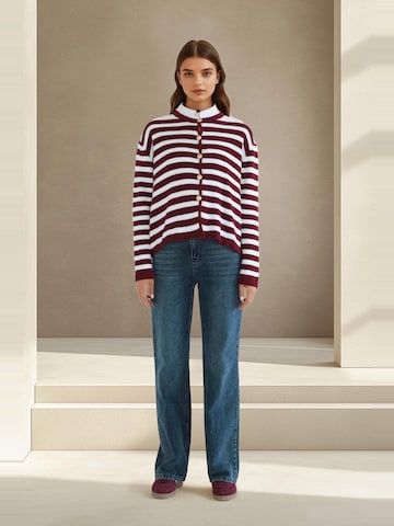 Touche Prive Fleecejacke‌‌‌‌‌‌‌‌ in Rot